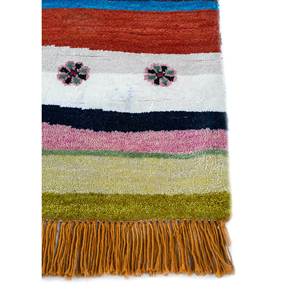Tapis de prière multi-nœuds en laine et soie de bambou Freedom Manchaha Les-8127 - Product Image 3