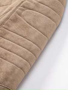 แจ็คเก็ตหนังสไตล์ฮิปฮอปใหม่สำหรับผู้ชาย แจ็คเก็ตฤดูหนาวมีซิป แจ็คเก็ตหนังผู้ชายแฟชั่นลำลองสไตล์ไบค์เกอร์ - Product Image 2