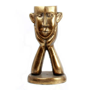 Sculpture en aluminium d'art contemporain avec un aspect métallique élégant, parfaite pour ajouter du style aux maisons et bureaux de luxe - Product Image 4