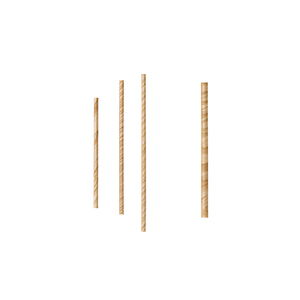 BELLESOME Paille en tissu en bois écologique 10X210mm Pailles jetables de haute qualité Produit chaud innovant - Product Image 2