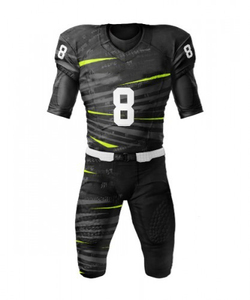 Personnalisé 2024 Élégant Sublimation Football Américain Porter Des Uniformes Entièrement Personnalisation Broderie Maillots De Football Américain - Product Image 4