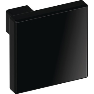 HEWI 547.32.2 Bouton de meuble en plastique noir profond 90 pour organisateur de placard - Product Image 1