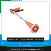 Buse de pulvérisation de flèche à capuchon conique en céramique professionnelle de 76mm avec connecteur pulvérisateur agricole à haute pression pour une utilisation sur le terrain