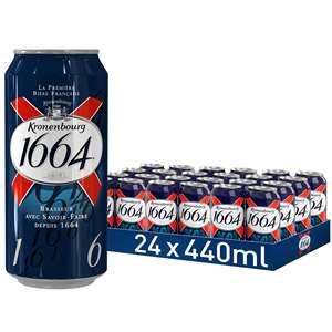 Cerveza Lager Kronenbourg 1664 Blanc en Botellas de 25cl y 33cl, Empaquetado en Caja, a Precios de Mayoreo - Product Image 6