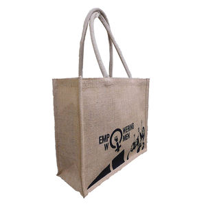 Sacs fourre-tout en jute biodégradables écologiques de haute qualité avec logo personnalisé Sacs à provisions en toile de l'usine de jute supérieure - Product Image 4