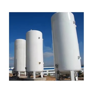 Tanque de presión de almacenamiento criogénico líquido de doble capa vertical de 10m3 con vaporizador - Product Image 2