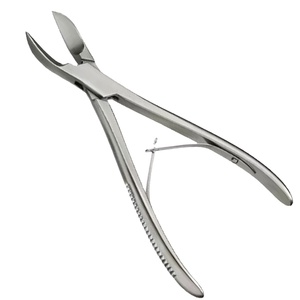 Pinzas para Cortar Huesos Ward, Ligeramente Anguladas, Planas, 180 mm de Largo, Manuales, Quirúrgicas, de Acero Inoxidable, Reutilizables, Certificadas por la CE, para Cirugía General - Product Image 1