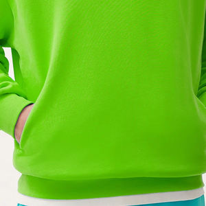 Sudadera con capucha de gran tamaño para hombre, sudadera de algodón, ropa de calle de peso pesado, Top con capucha de manga larga informal a la moda - Product Image 2