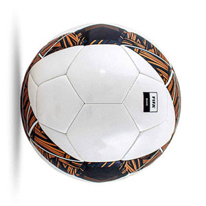 Ballon de football de qualité supérieure avec logo personnalisé imprimé, fabrication de ballons de football, design durable, léger, cousu à la main - Product Image 2