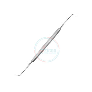 Instruments chirurgicaux manuels en acier inoxydable de spatules de cyclodialyse de haute qualité pour une source d'alimentation de marque privée - Product Image 3