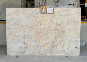 Merveilleuse pierre de quartzite de luxe rétroéclairée translucide blanche pour les élévations de murs et les applications de design d'intérieur - Product Image 4