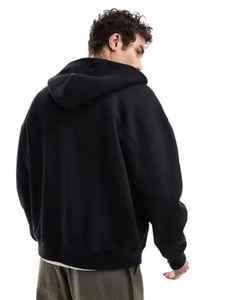 Heavyweight Custom Oversized <b>Zip</b> up Fleece Blank Plain Streetwear Vintage Pullover Distressed <b>Pocket</b> <b>Hoodies</b> for Men 2025 - Product Image 2
