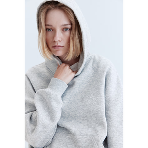 Sweat à capuche léger pour femmes Bangladesh OEM ODM Fournisseur personnalisé Coton Spandex Écologique Pull à séchage rapide - Product Image 3