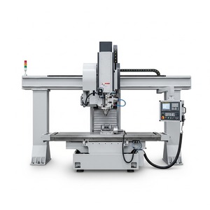Fraiseuse CNC à portique de type pont robuste pour grandes pièces, haute stabilité, faibles vibrations, positionnement précis - Product Image 3