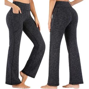 กางเกงกีฬาเอวสูงแบบลำลองสำหรับผู้หญิงกางเกงรัดรูปเอวยางยืดปิดเอวยางยืดสำหรับเข้ายิมกางเกงออกกำลังกาย - Product Image 3