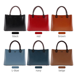 Sac à main pour femme en cuir PU personnalisé, de couleur unie, avec bandoulière tissée classique, ODM OEM - Product Image 2