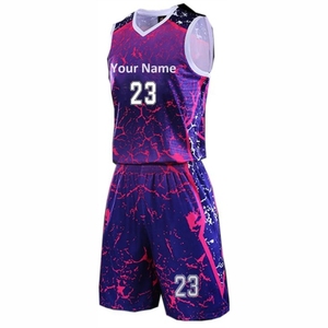 Uniforme de baloncesto de nuevo diseño nueva llegada Top trending 100% poliéster hecho uniforme de baloncesto - Product Image 2