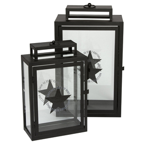 Lanternes marocaines noires et mates, décoratives pour la maison, collection - Product Image 6