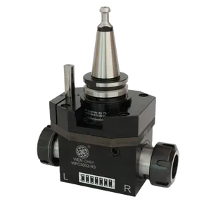 Tête de fraisage et de coupe en acier et aluminium WEN CHIH CNC pour têtes à double angle, facile à utiliser, 4,7 kg, origine Taïwan, garantie 1 an - Product Image 1