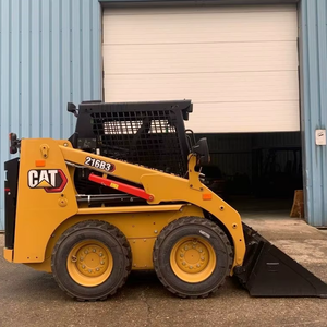 รถตักล้อยาง Cat รุ่น 216B3 พร้อมเครื่องยนต์มือสองสภาพดี สำหรับงานก่อสร้าง - Product Image 4