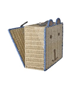 Adorable Cesta de Mimbre con Decoración en Forma de Oso, Diseño Nuevo, Hecha a Mano en Vietnam, Cesta de Regalo Más Vendida a Precios de Mayoreo. - Product Image 2