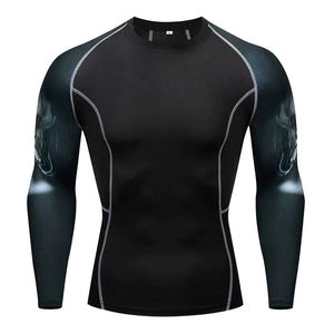 Customized <b>Printed</b> Rash Guard BJJ Sublimation Guards MMA Martial Arts Wear From Pakistan Manufacturer - Product Image 1