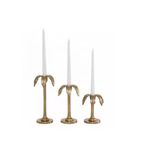 Bougeoir en métal de conception d'arbre unique support d'éclairage intérieur décoration Top vente centres de table support de lumière de bougie vente chaude - Product Image 2