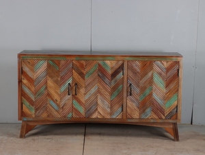 Modern Wooden Cabinet <b>Sideboard</b> Buffet <b>Storage</b> Cabinet for Living Room Dining Room Home Furniture Multi Functional Display - Product Image 6