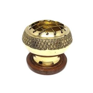 Brûleur d'encens en laiton portable de qualité supérieure Table décorative parfum de maison encens et porte-encens encensoir religieux - Product Image 4