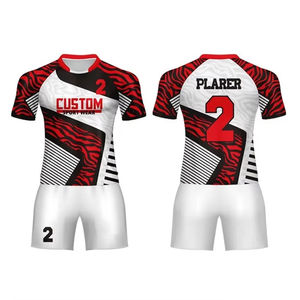 Personnalisé de haute qualité 100% polyester vêtements de rugby football équipe de sport uniforme sublimation maillots de rugby - Product Image 4