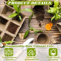 Granulés de tourbe de noix de coco de meilleure qualité prix de gros comparatif pour la culture de plantes graines de sol de noix de coco pour les jardins