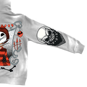 Hoodies zippés oversize en molleton mélangé 100 % coton, effet délavé vintage, collection Hiver 2026, pour hommes, avec logo brodé de haute qualité, OEM - Product Image 5