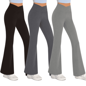 กางเกงเลกกิ้งผ้าขนแกะเอวสูงสำหรับผู้หญิงเลกกิ้งออกกำลังกายลำลองแบบบางไร้รอยต่อสำหรับฤดูใบไม้ร่วงฤดูหนาว - Product Image 5