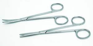 TIJERAS METZENBAUM Grapadora quirúrgica manual de acero inoxidable estándar alemán Producto de metal - Product Image 2