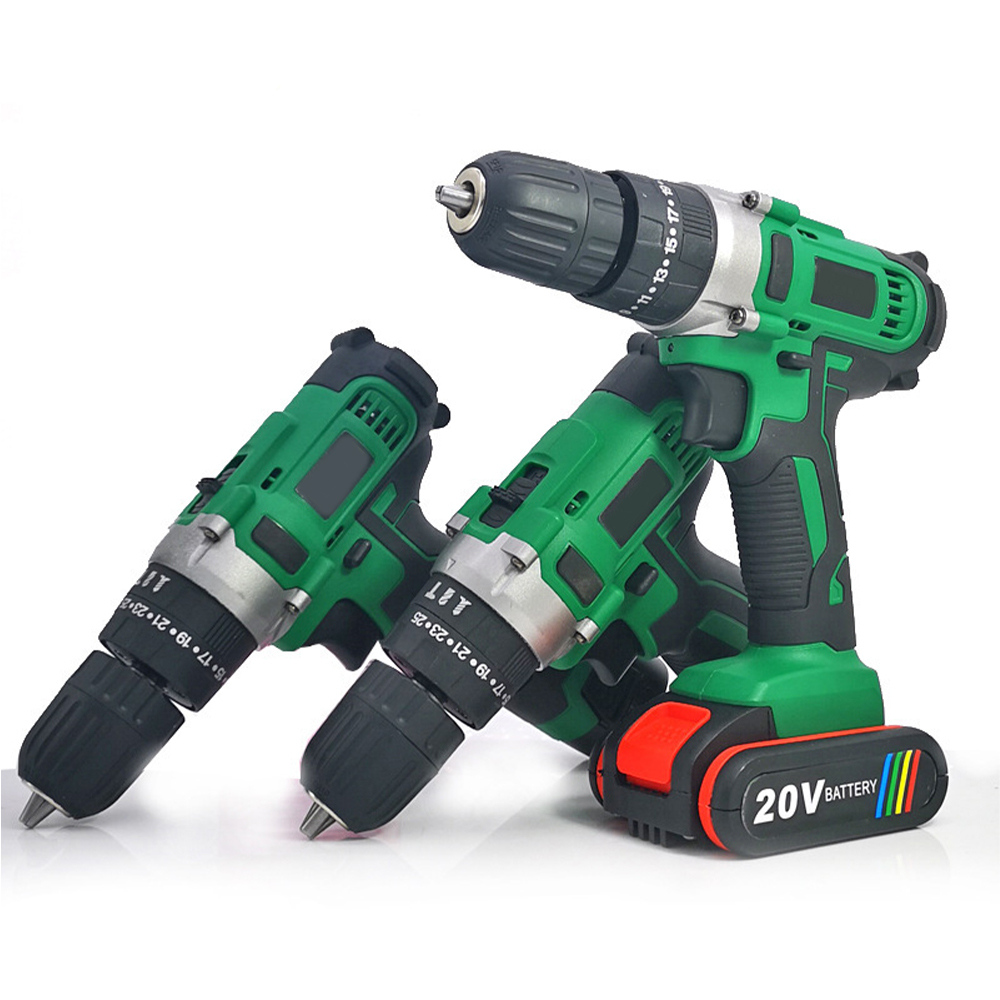 Fashionable DC Electric Drill Digital Angle Machine Cordless Impact Hammer Drill Tool Set OEM Supported · image 5