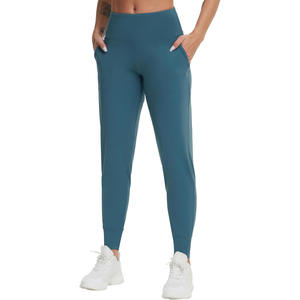 Pantalon de jogging ample personnalisé avec logo, taille haute, en molleton pour femme, respirant, style hip-hop avec décoration en dentelle pour l'hiver - Product Image 5