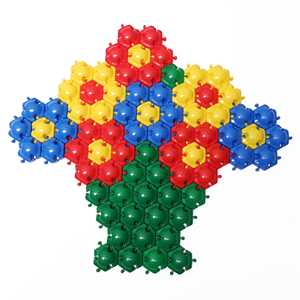 HEXIE 120 Piezas Bloques de Construcción con Temática Animal, Juguete Educativo Creativo para Niños de 2 a 4 Años, Bloques de Plástico para Construir - Product Image 3