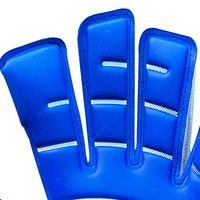 Guantes de Portero de Fútbol SILVER SEA SPORTS SSS-107 Personalizados, Látex Alemán de 4 mm, Inyección de Goma 3D, Dedos Planos, Muñeca Ajustable