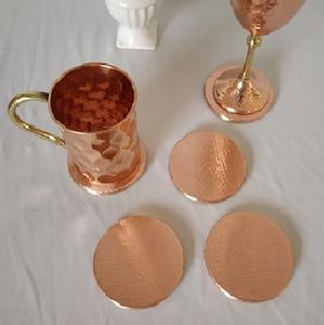 Lleva la tendencia del cobre a la decoración de tu mesa con este posavasos de cobre, acero inoxidable, acabado de cobre, cocina y Mesa - Product Image 4