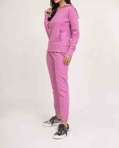 ชุดวอร์มผู้หญิงผ้าฝ้าย100% สำหรับใช้ในฤดูหนาว2025ชุดวอร์มแฟชั่นคุณภาพสูง - Product Image 1