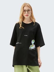 Nueva llegada de alta calidad de secado rápido al por mayor logotipo personalizado mujeres camisetas 100% algodón camisetas de gran tamaño - Product Image 6