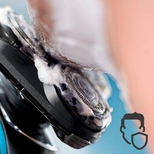 Mini Afeitadora Eléctrica Impermeable IPX7 con Triple Cuchilla, Uso en Seco/Húmedo, Fuente de Alimentación USB, Repuesto Lavable, Afeitadora Rotatoria - Product Image 4