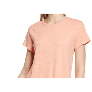 T-shirt Peplum Caslon(R) Rosa Corallo XX-Large in Tessuto Lavorato a Maglia - Product Image 2