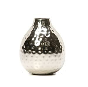 กระถางดอกไม้เหล็กสำหรับตกแต่งบ้าน,กระถางดอกไม้โลหะสำหรับตกแต่งบ้านลายร้อนพร้อมพื้นผิวขัดเงาสวยงาม - Product Image 4