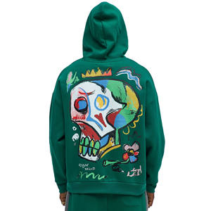 Conjunto Deportivo de Estilo Urbano con Estampado 3D, 80% Algodón, 20% Poliéster, Conjunto Deportivo al por Mayor, Suave y Cómodo - Product Image 3