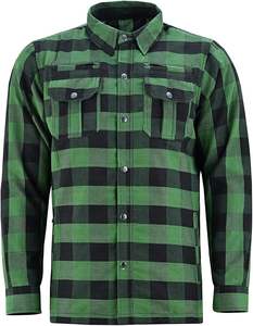 Motorcycle for <b>Flannel</b> Shirt Breathable Winter Windproof Built for Street Riding Protection Stylish Casual Look Modern Appeal - Product Image 1