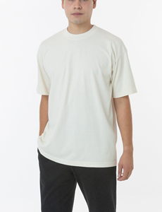 Nouveaux Styles T-shirts en coton pour hommes lourds impression personnalisée chemises en jersey surdimensionnées 300 GSM vêtements t-shirt pour homme - Product Image 2