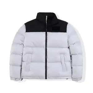 Chaqueta Acolchada de Lujo para Hombre, Nueva Moda, Ultraligera, con Cuello Alto, Personalizable con Logotipo Frontal para Invierno, Envío DDP - Product Image 1