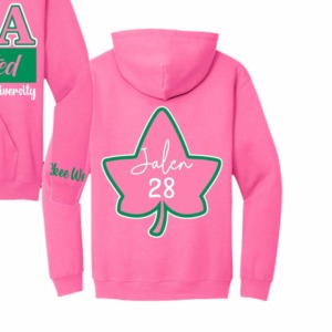 Sudadera con Capucha Personalizada de la Hermandad AKA con Bolsillo, Sudadera de Manga Larga con Logotipo en la Espalda - Product Image 4