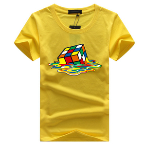 Nouveaux modèles T-shirts de sublimation pour hommes Bleach Polyester unisexe graphique transfert de chaleur - Product Image 6
